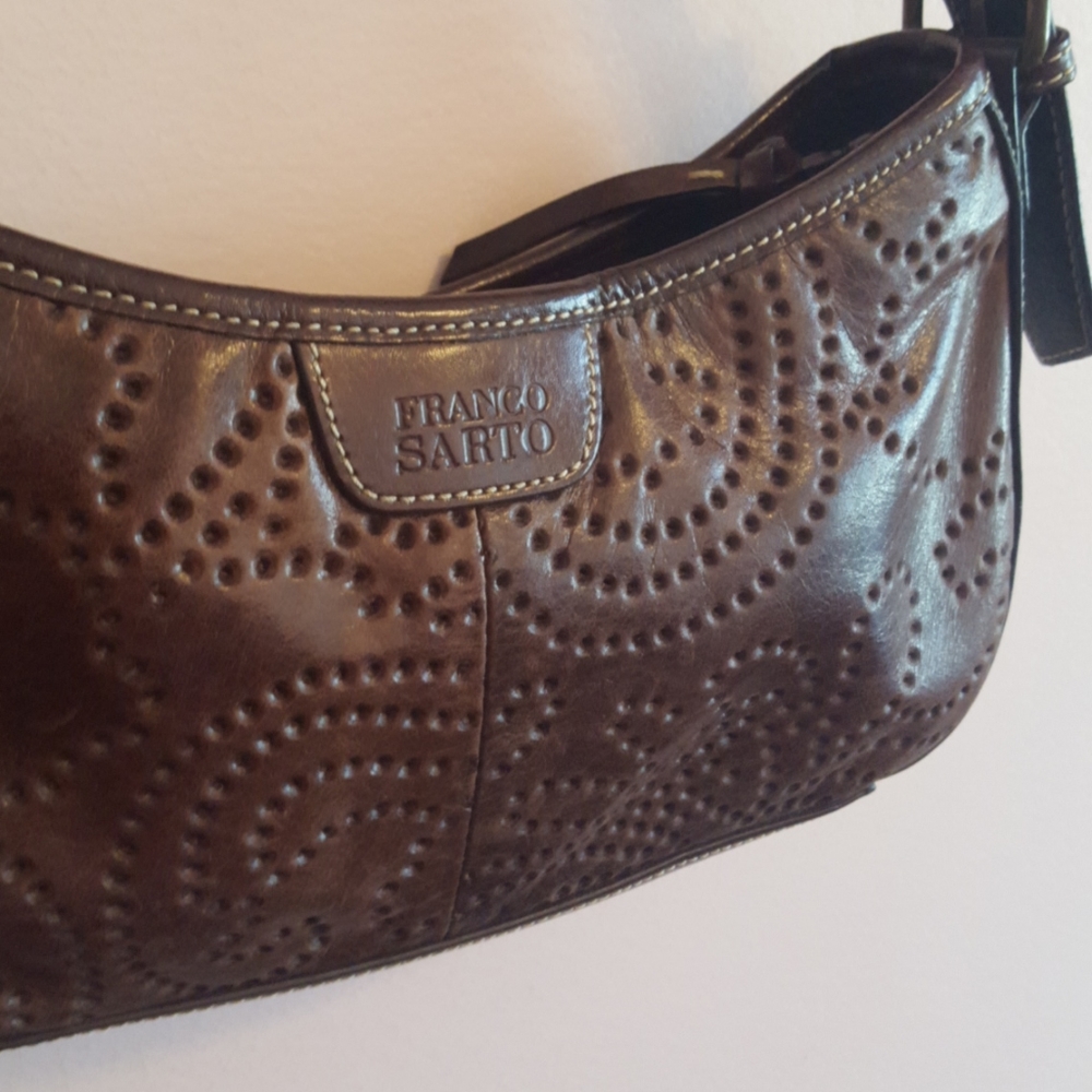 Small Brown Franco Sarto Handbag - Picture 3 of 6